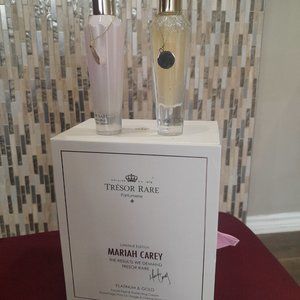 TRESOR RARE MARIAH CAREY PLATINUM &GOLD-FACIAL PEEL &PROTECTING CREAM-NEW-SEALED
